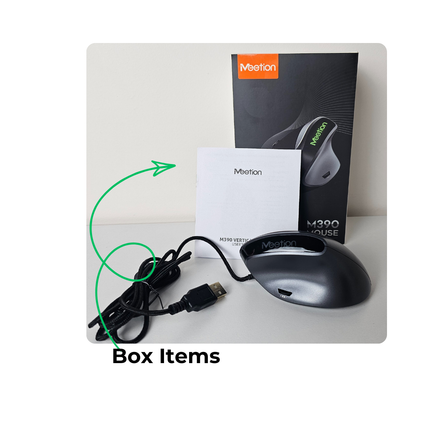 Wired Ergonomic Vertical Mouse - M390