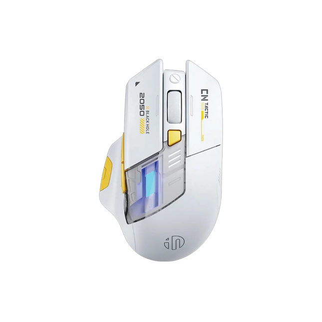 A9 Explorer Wireless Gaming Mouse – Rechargeable RGB Mouse with Bluetooth & 2.4G Connectivity