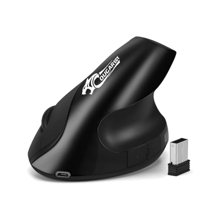 🖱️ COUGAREGY E1900 Vertical Wireless Bluetooth Rechargeable Mouse