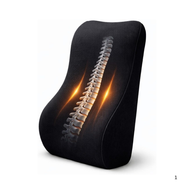 Back Support Pillow - Full size ( Memory Foam )
