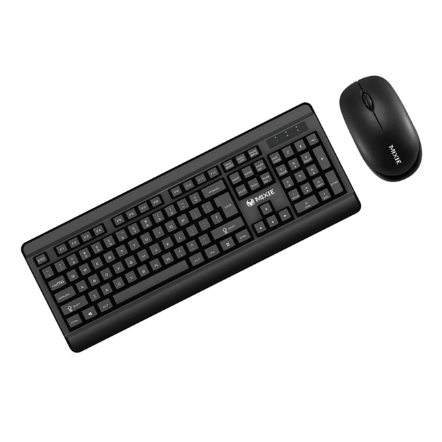 ⌨️🖱️ Mixie MT-4100 Wireless Keyboard & Mouse Combo [ AR+EN]
