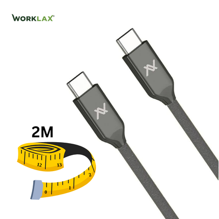Data Mover - MP335 USB-C to USB-C Cable (100W – 2M)