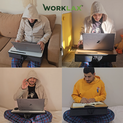 Worklax LapDesk for laptop – Open Box