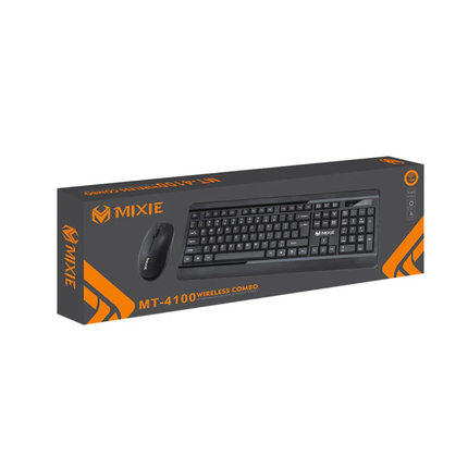 ⌨️🖱️ Mixie MT-4100 Wireless Keyboard & Mouse Combo [ AR+EN]