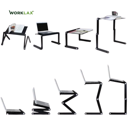 The IronTable – Adjustable Laptop Table for Bed & Sofa