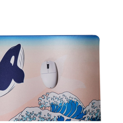 🖱️✨ ATO KUJIRA Extended Mouse Pad – Beige Edition