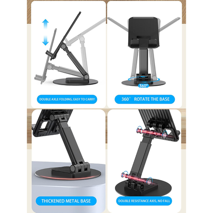 Foldable Adjustable Phone & Tablet Stand