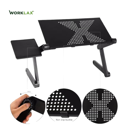 The IronTable – Adjustable Laptop Table for Bed & Sofa