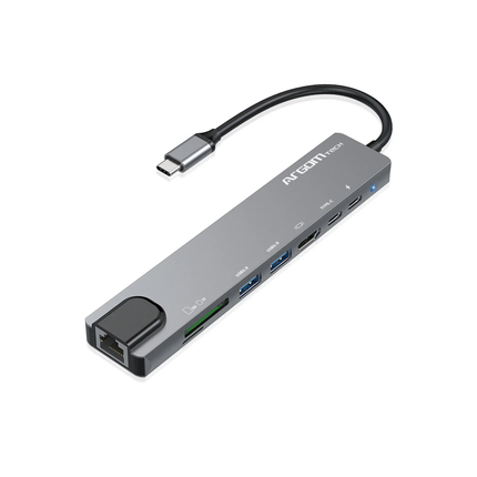 🔌 Smart Hub 8-in-1 USB-C Hub