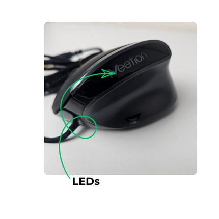 Wired Ergonomic Vertical Mouse - M390