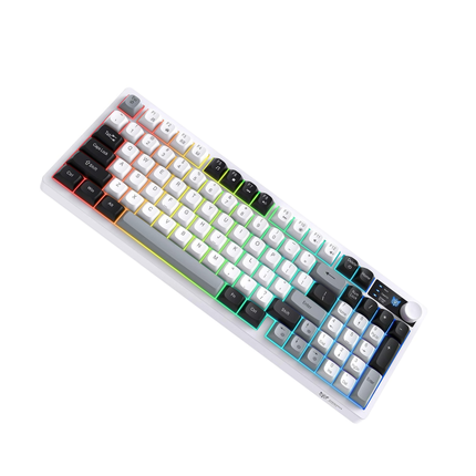 ONIKUMA MT902 – Quiet Tri-Mode Keyboard – RGB Lighting – 95 Keys [EN]