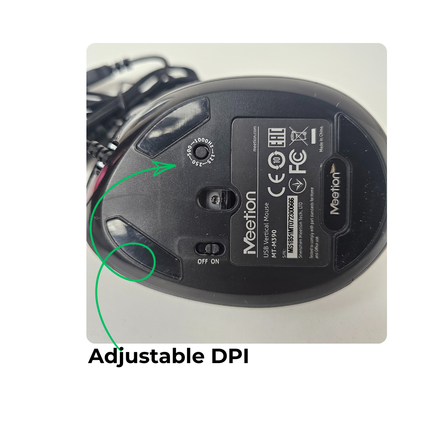 Wired Ergonomic Vertical Mouse - M390