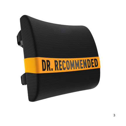 Back chair Pillow Memory Foam " Healthy Posture"