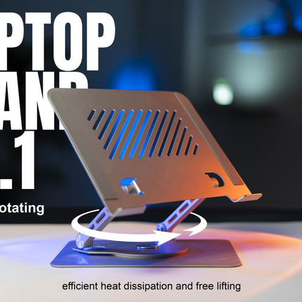 360° Rotating Aluminum Laptop Stand